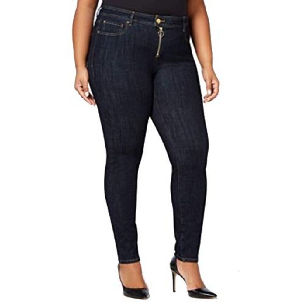 INC International Concepts Plus Size Incontour Skinny Jeans